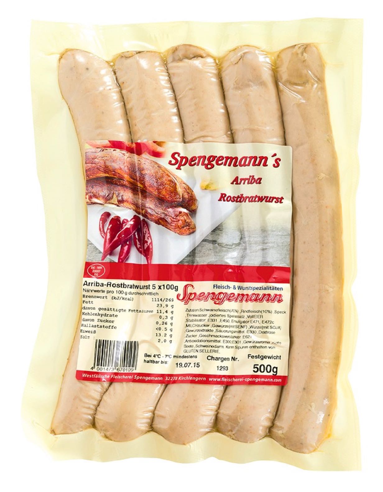 Arriba-Rostbratwurst-500g