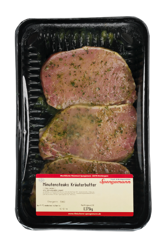 Minutensteaks Kräuterbutter