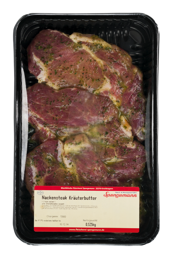 Nackensteak Kräuterbutter